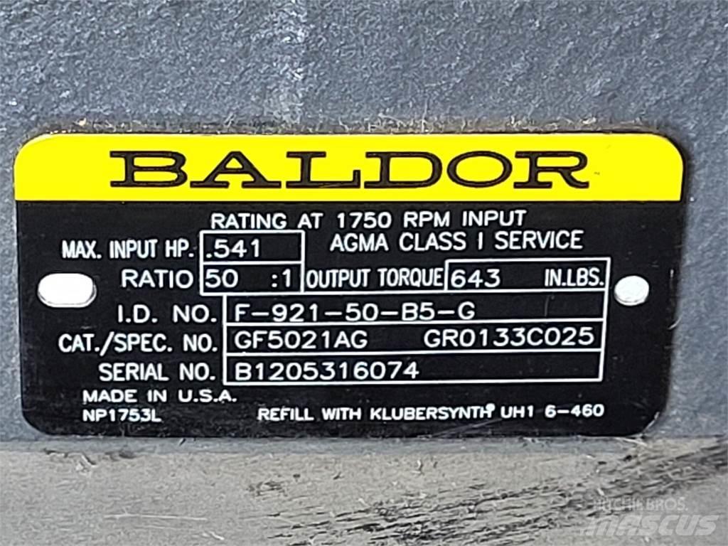 Baldor GF5021AG Anlegg - Annet