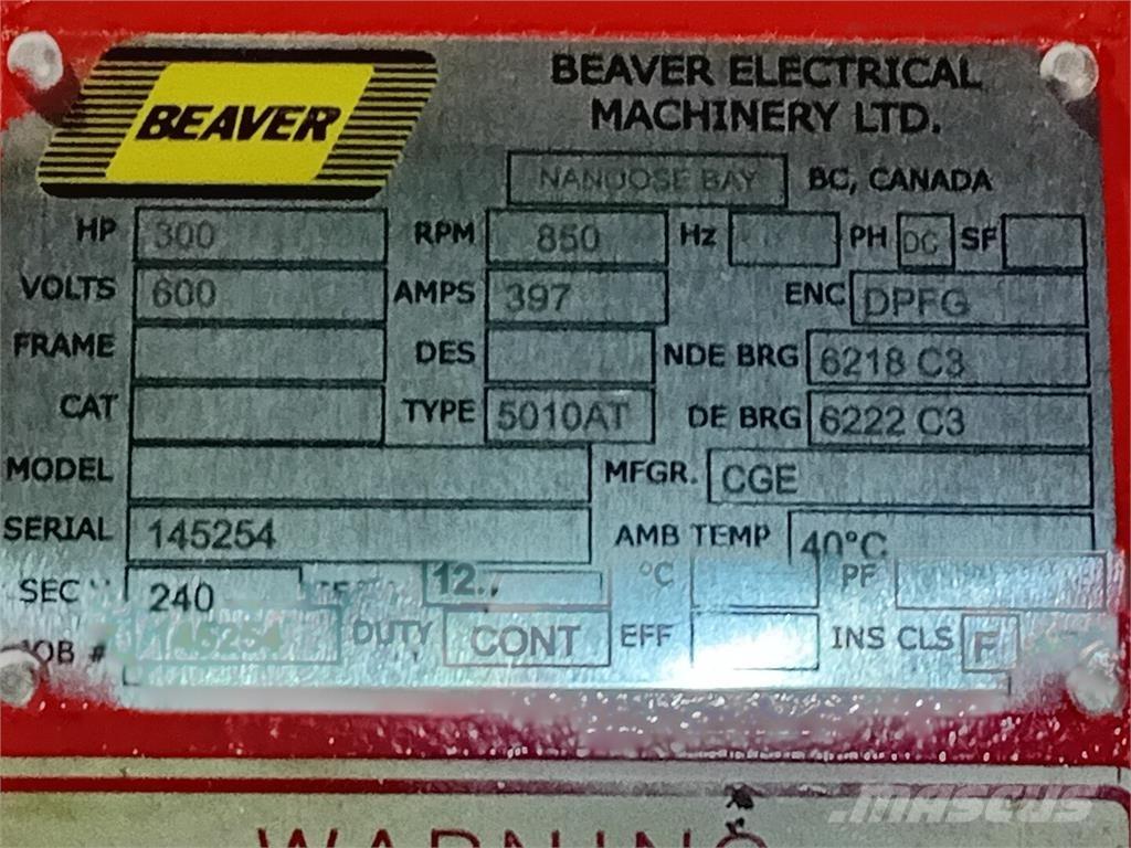  BEAVER Industrielle motorer