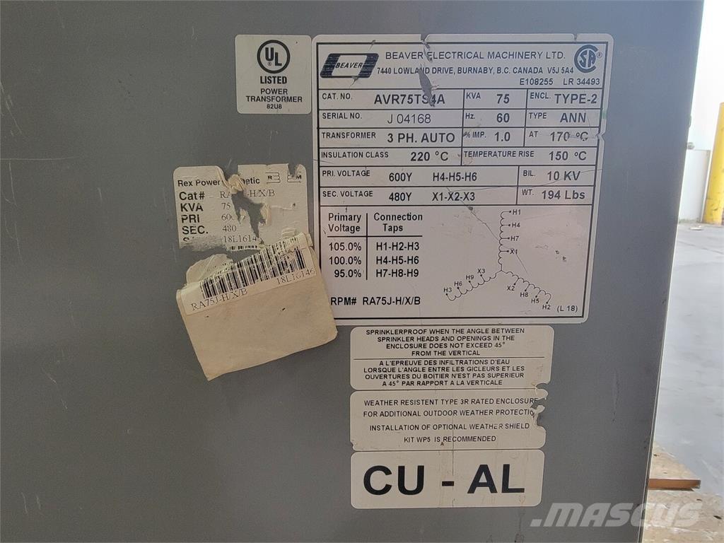  BEAVER AVR75TS4A Anlegg - Annet