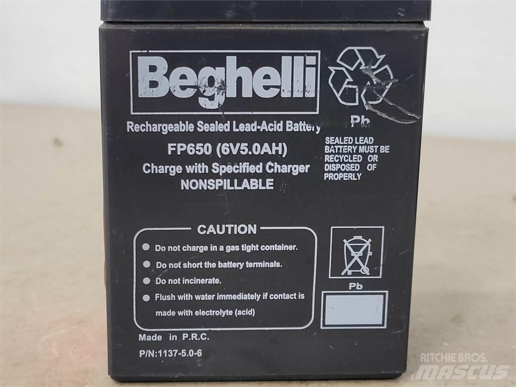  BEGHELLI FP650 Batterier