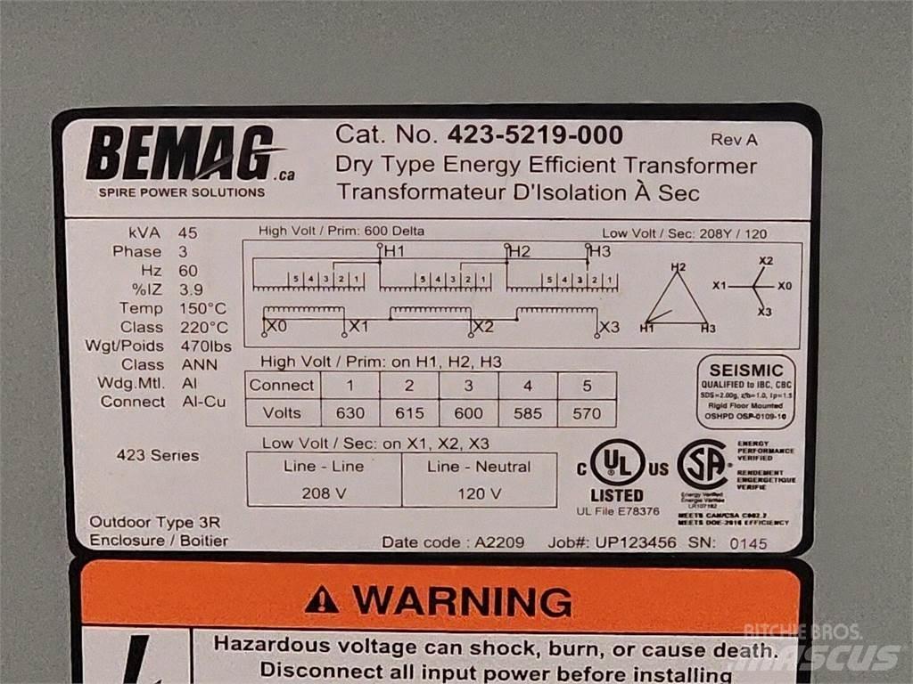  BEMAG 423-5219-000 Anlegg - Annet