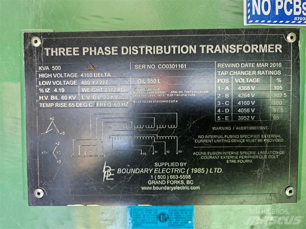  BOUNDARY ELECTRIC Anlegg - Annet