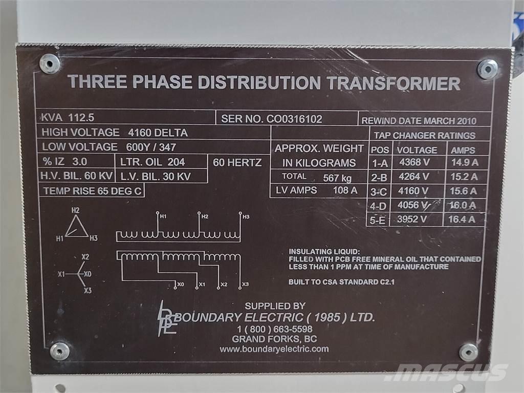  BOUNDARY ELECTRIC Anlegg - Annet
