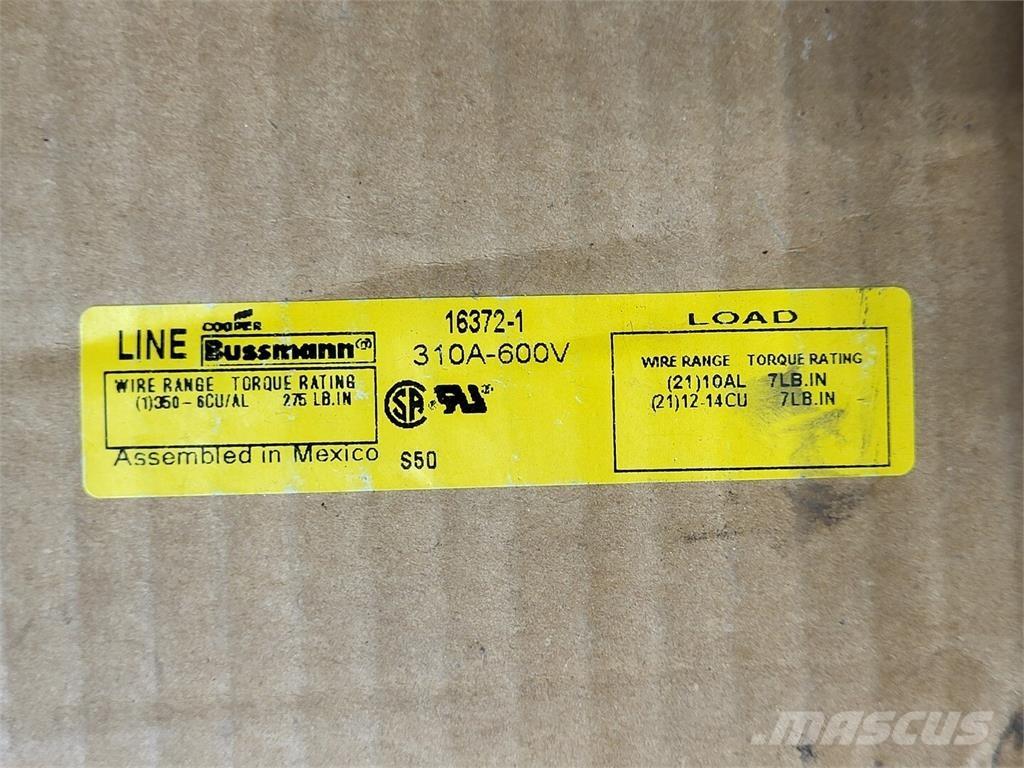 BUSSMANN 16372-1 Anlegg - Annet