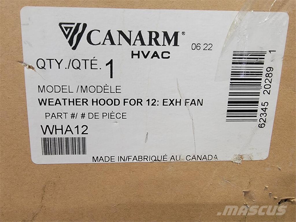  CANARM WHA12 Andre komponenter