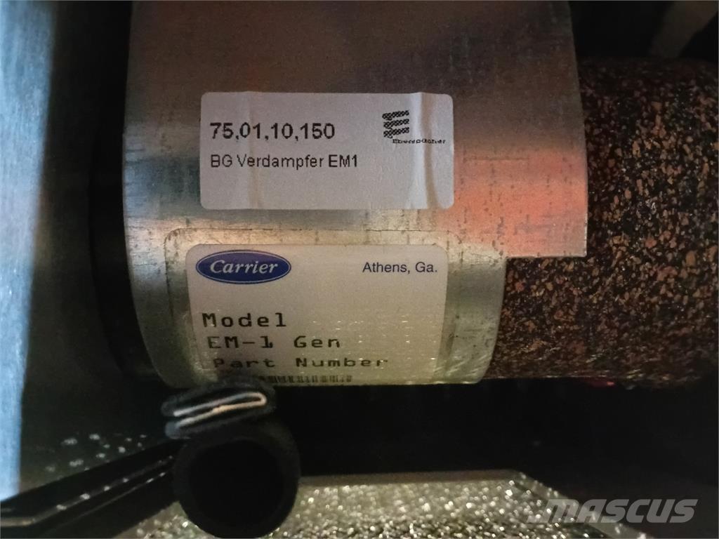 Carrier EM-1 Varme og tining utstyr