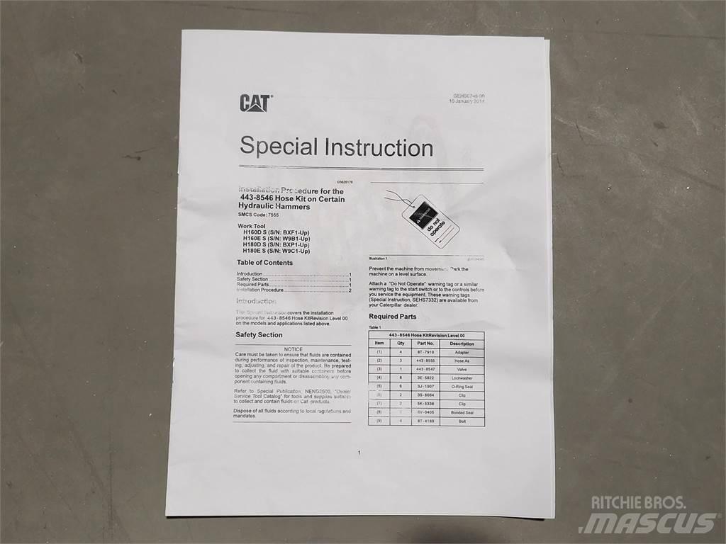 CAT 443-8546 Andre komponenter