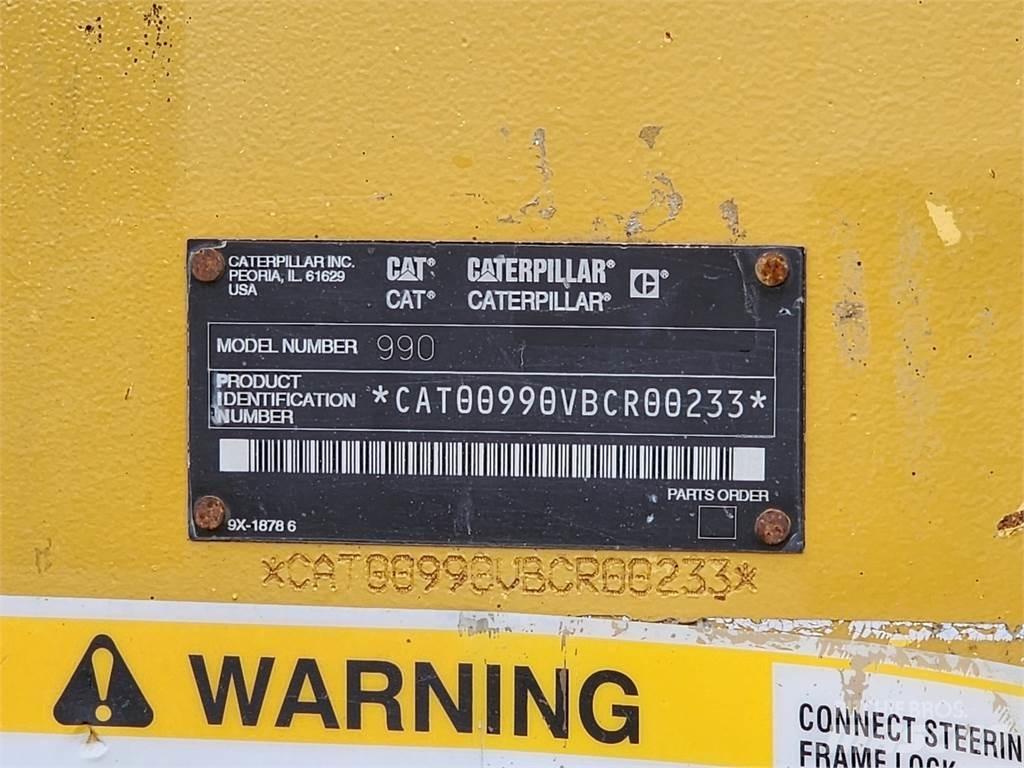 CAT 990 Andre komponenter