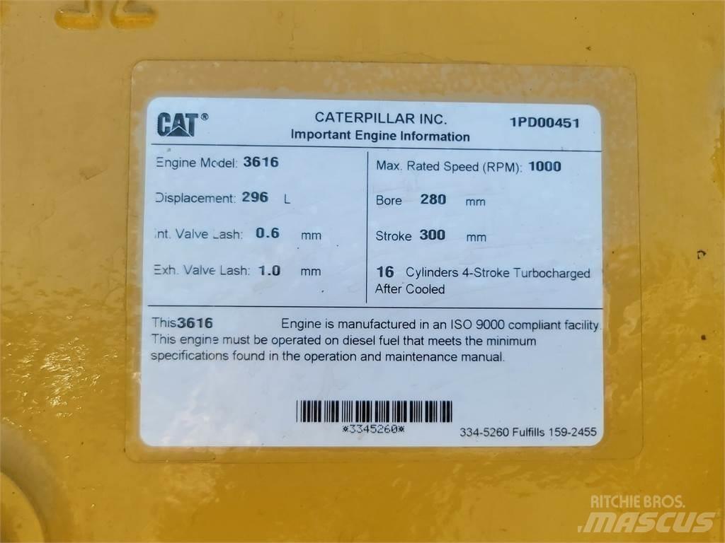 CAT C280-3616 Diesel Generatorer
