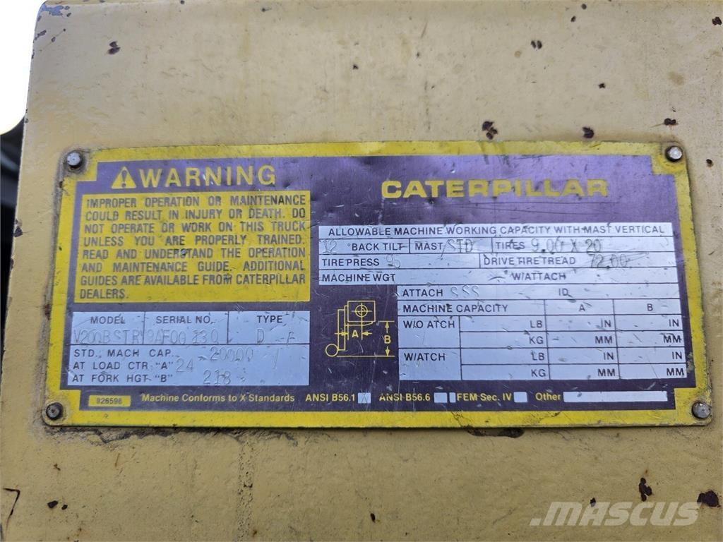 CAT V200B STR Anlegg - Annet