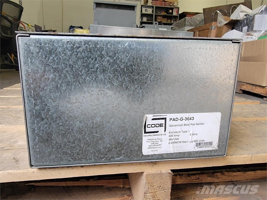  CODE PAD-G-3643 Anlegg - Annet