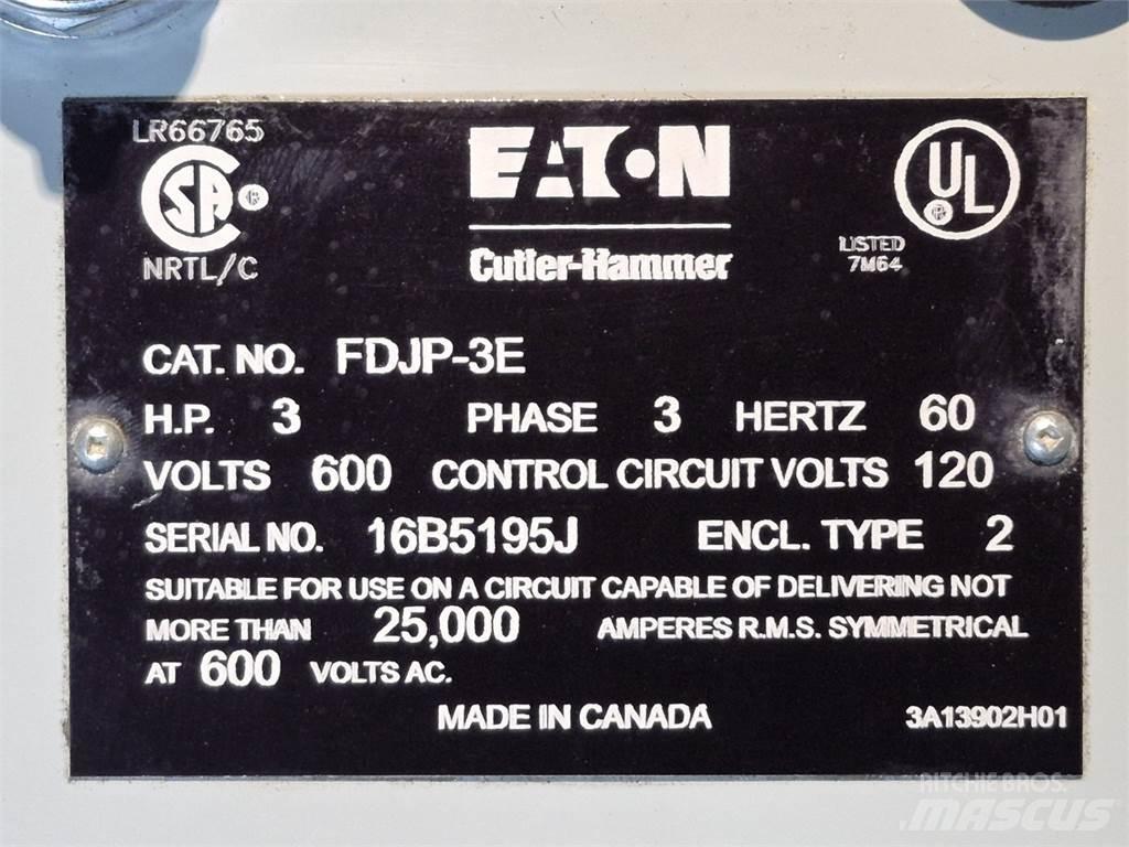  CUTLER-HAMMER FDJP-3E Anlegg - Annet