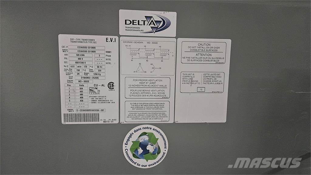 Delta CD3A0500S019689 Anlegg - Annet