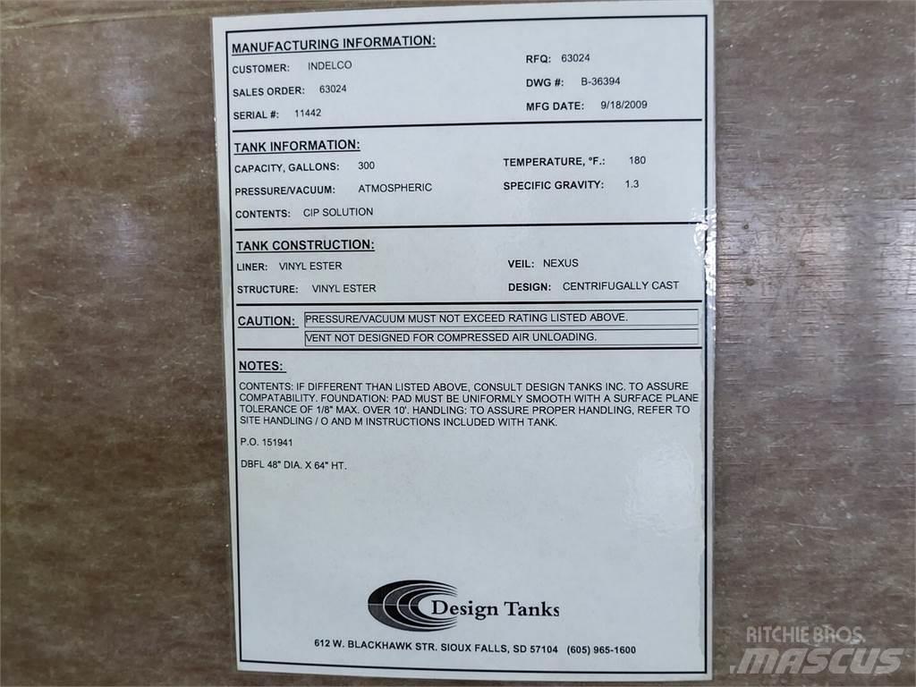  DESIGN TANKS Anlegg - Annet