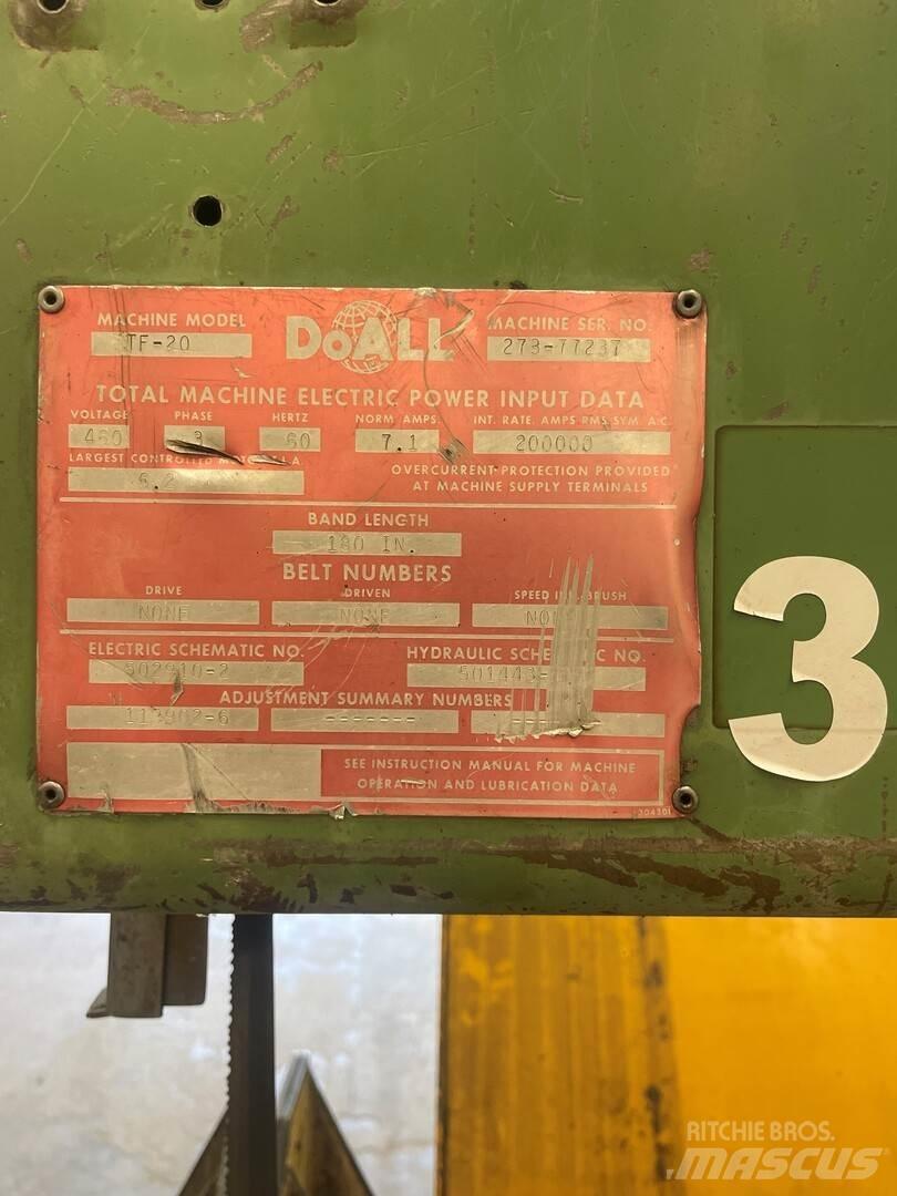 Doall TF-20 Anlegg - Annet