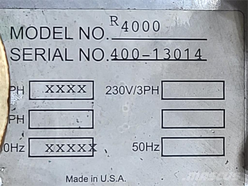  DYNAFLUX R4000 Varme og tining utstyr