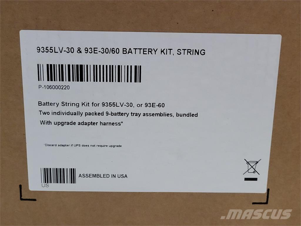 Eaton P-106000220 Batterier