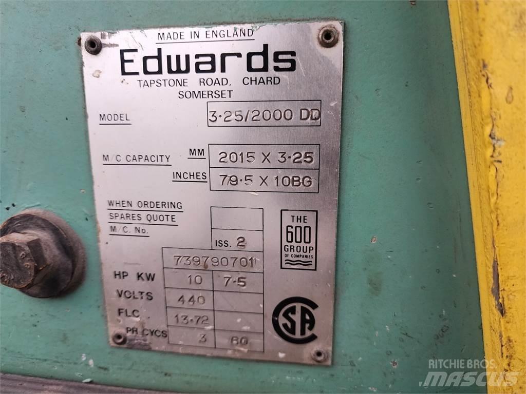  EDWARDS 3.25/2000DD Anlegg - Annet