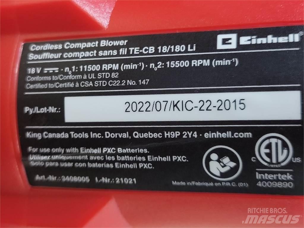 Einhell 3408005 Andre komponenter