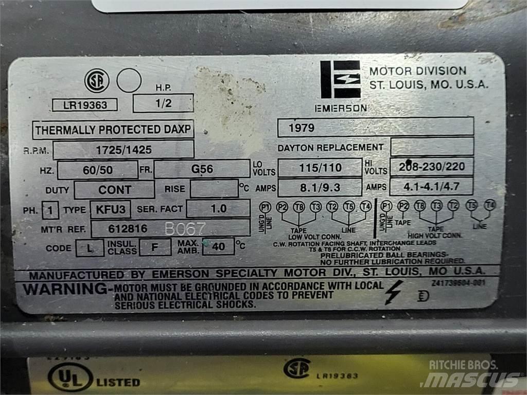  EMERSON 1979 Industrielle motorer