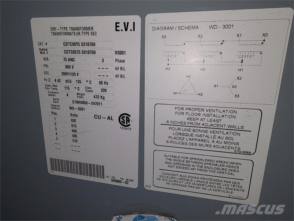 Evi CDTC0075S018769 Anlegg - Annet