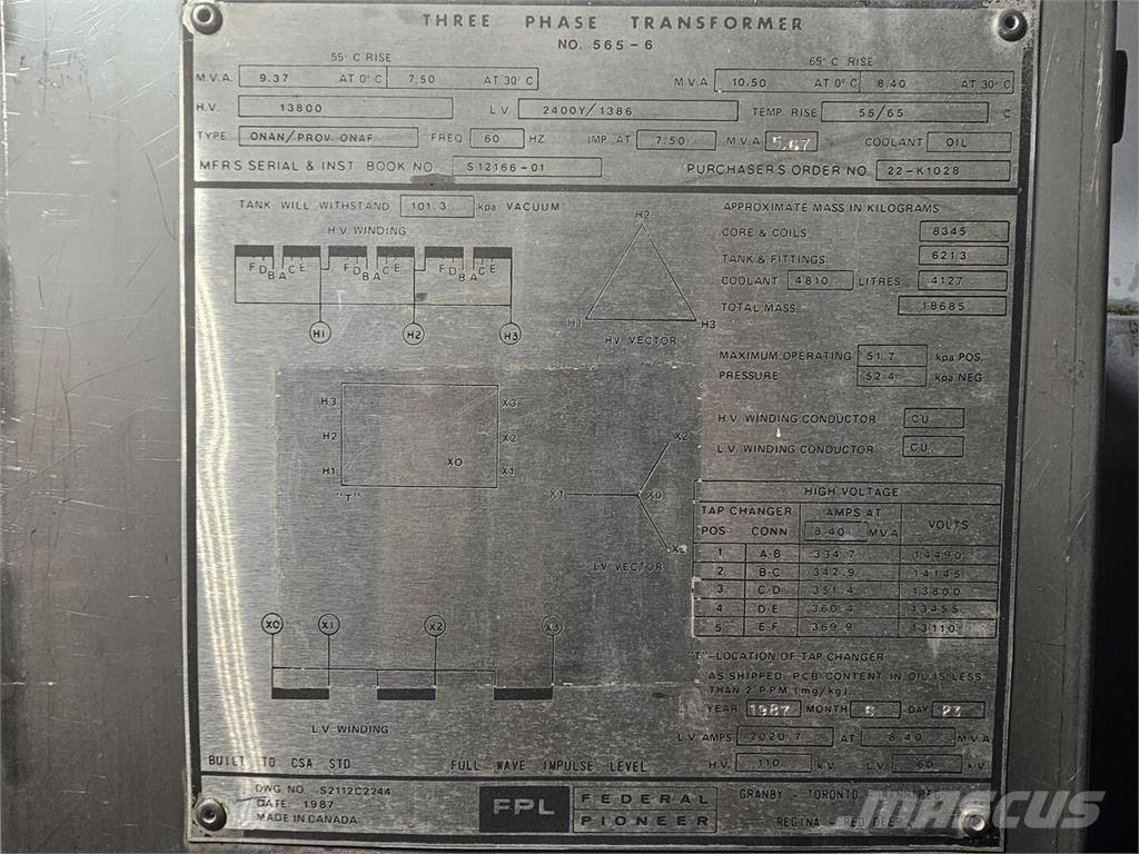  FEDERAL PIONEER Anlegg - Annet