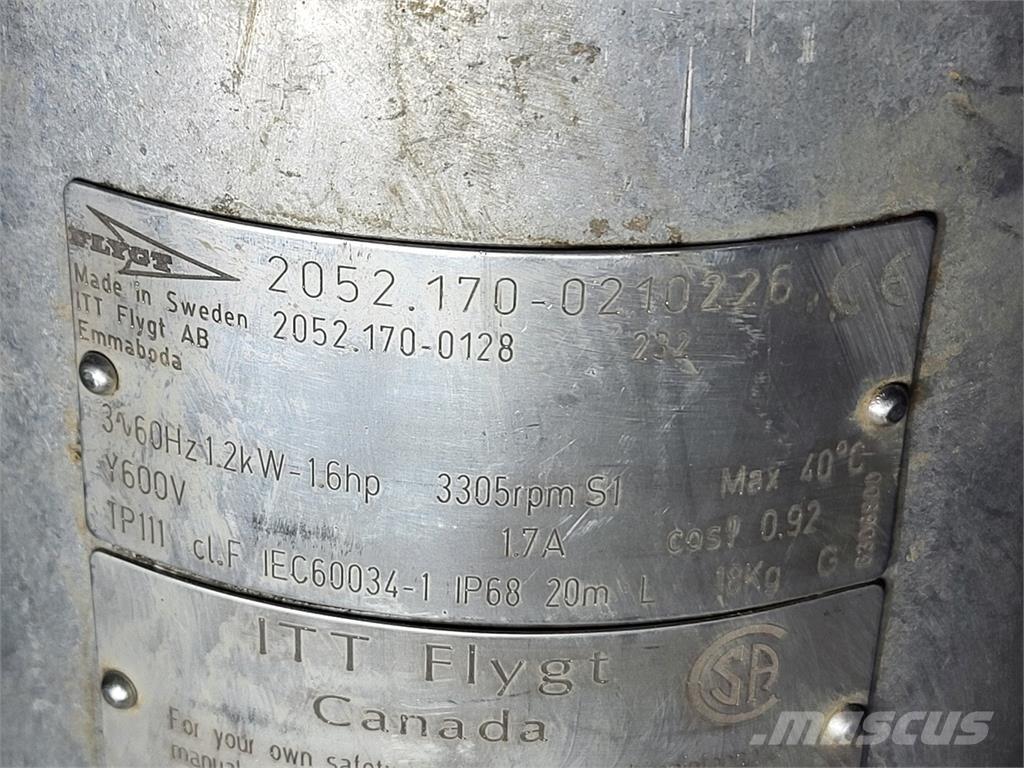 Flygt 2052.170-0128 Vannpumper