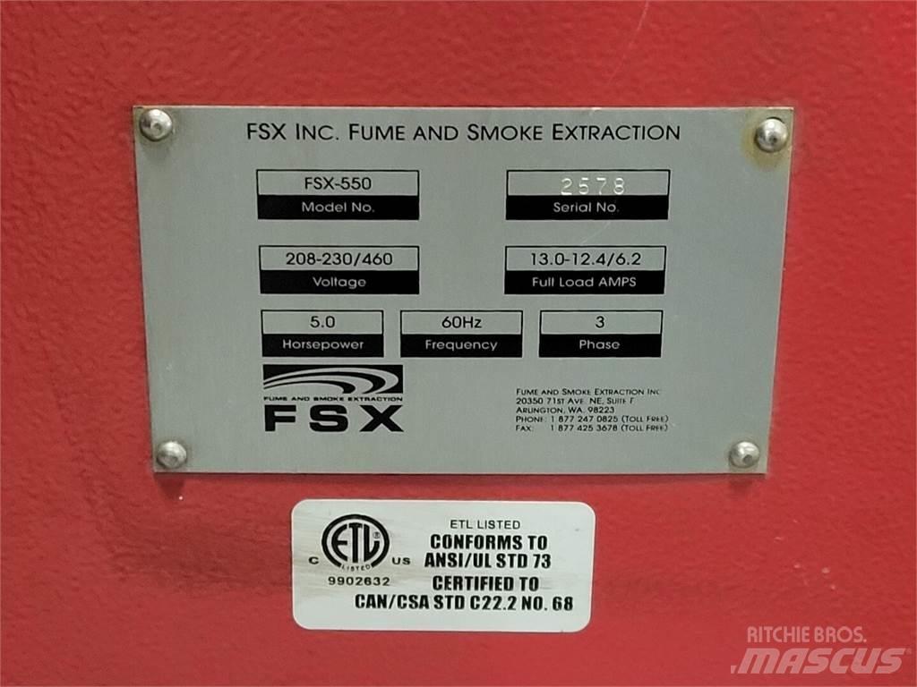  FSX-550 Anlegg - Annet