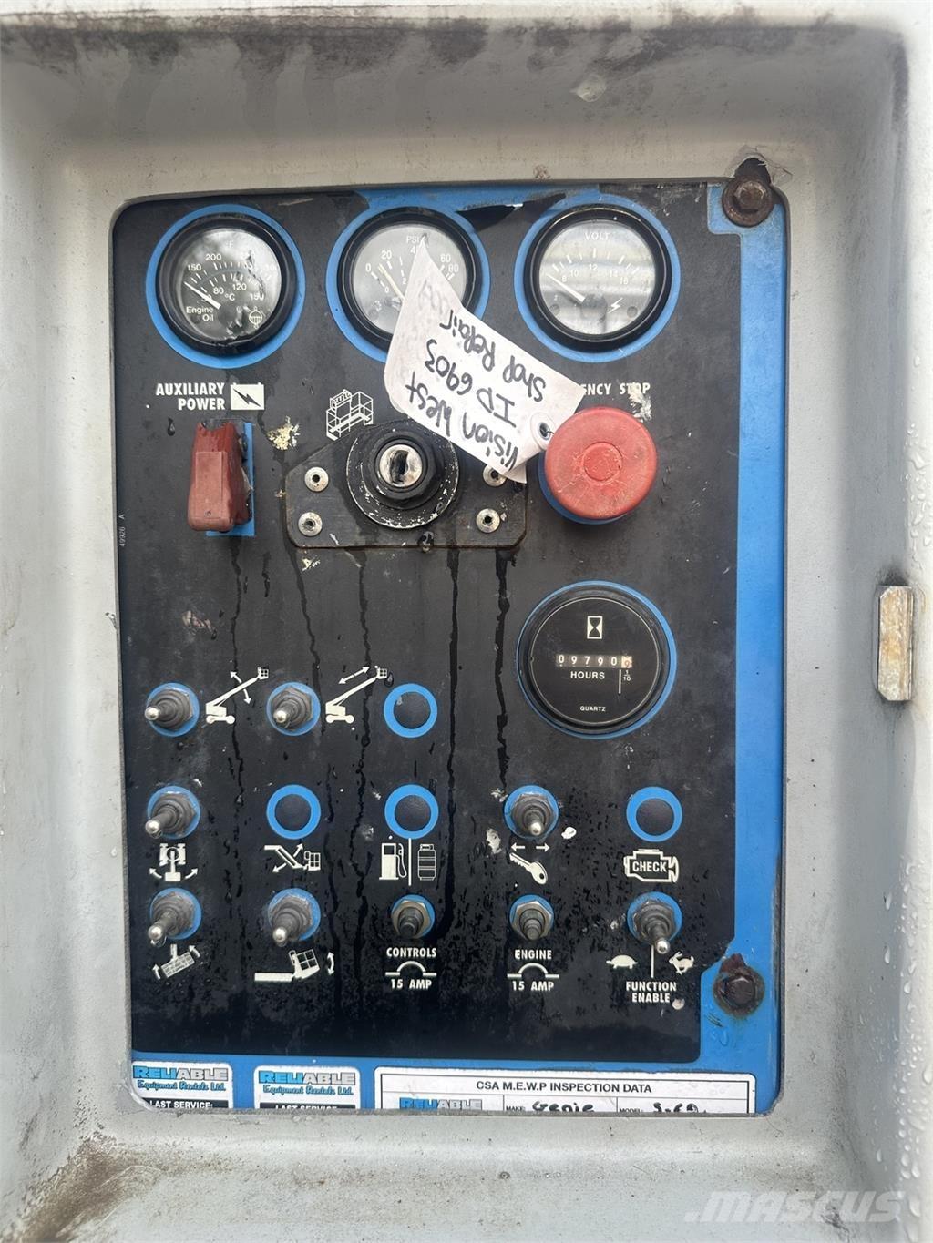Genie S-60 4wd Leddede bomlifter