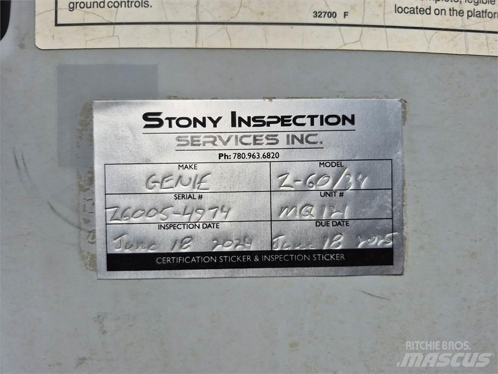 Genie Z-60/34 Leddede bomlifter