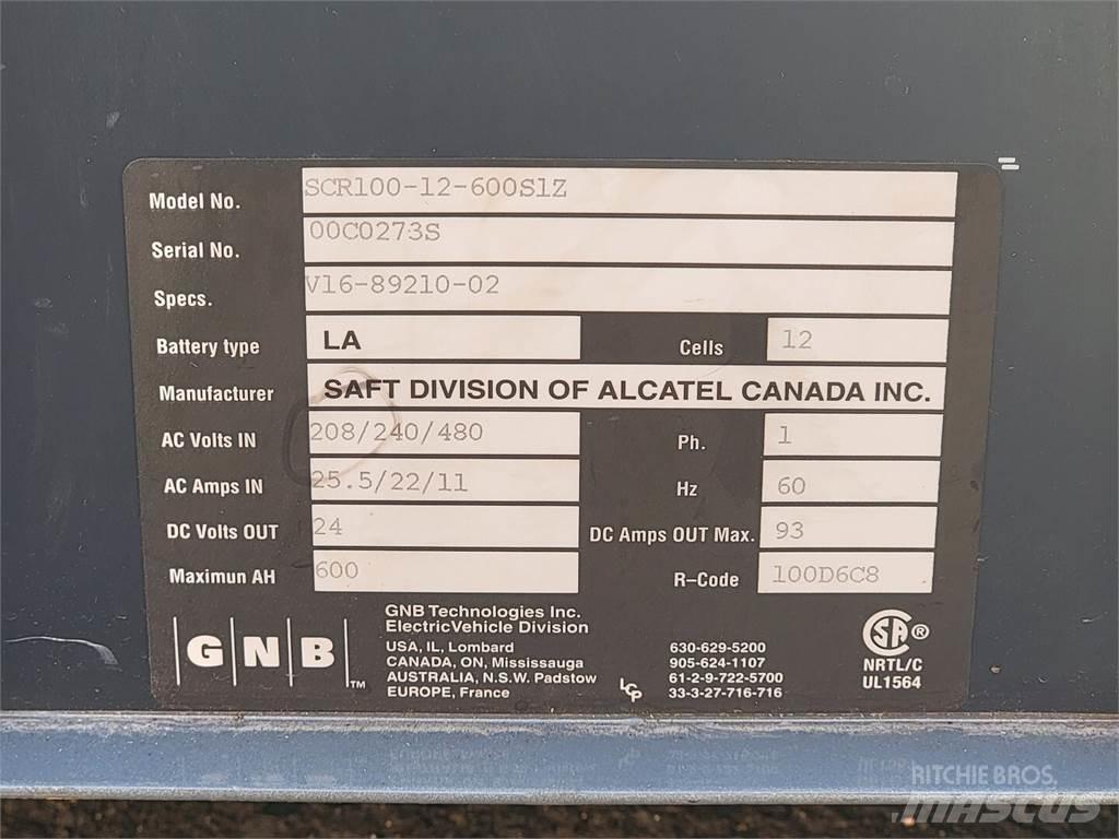  GNB SCR100-12-600SLZ Batteriladere