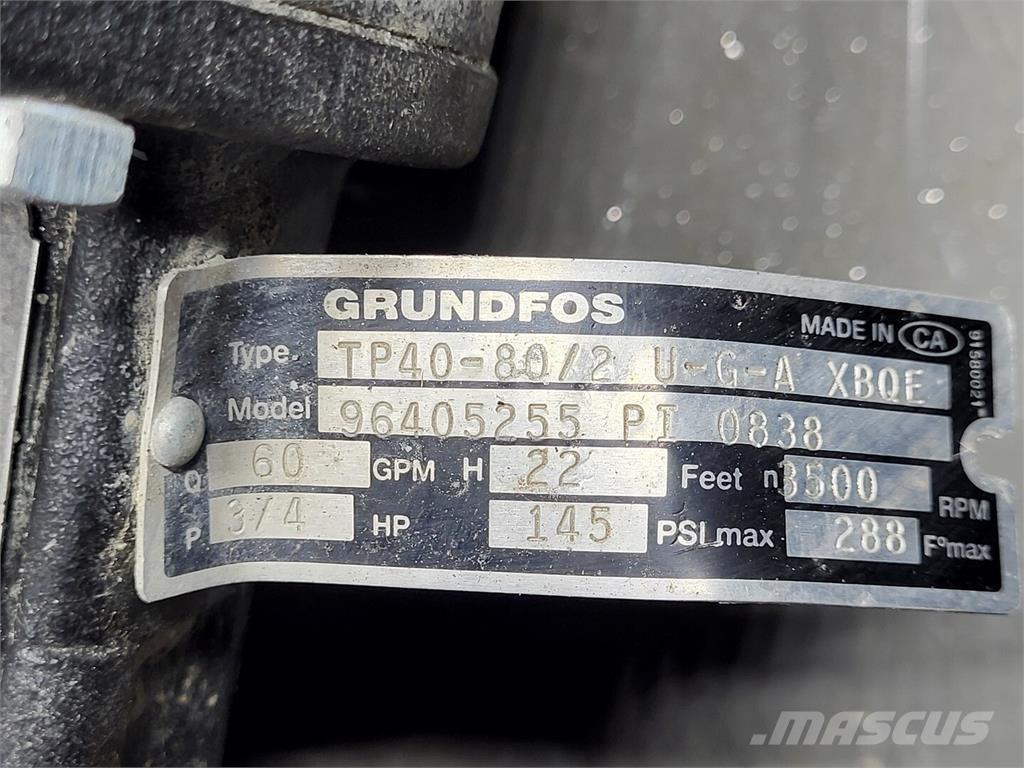 Grundfos 96405255 Vannpumper