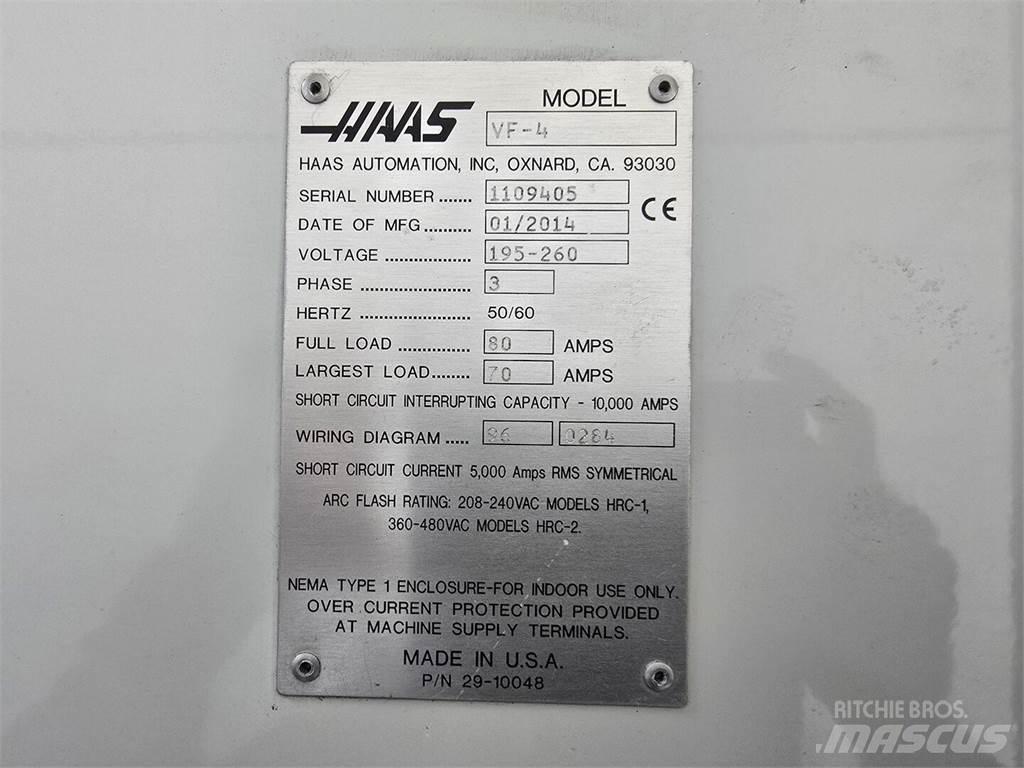 Haas VF-4 Anlegg - Annet