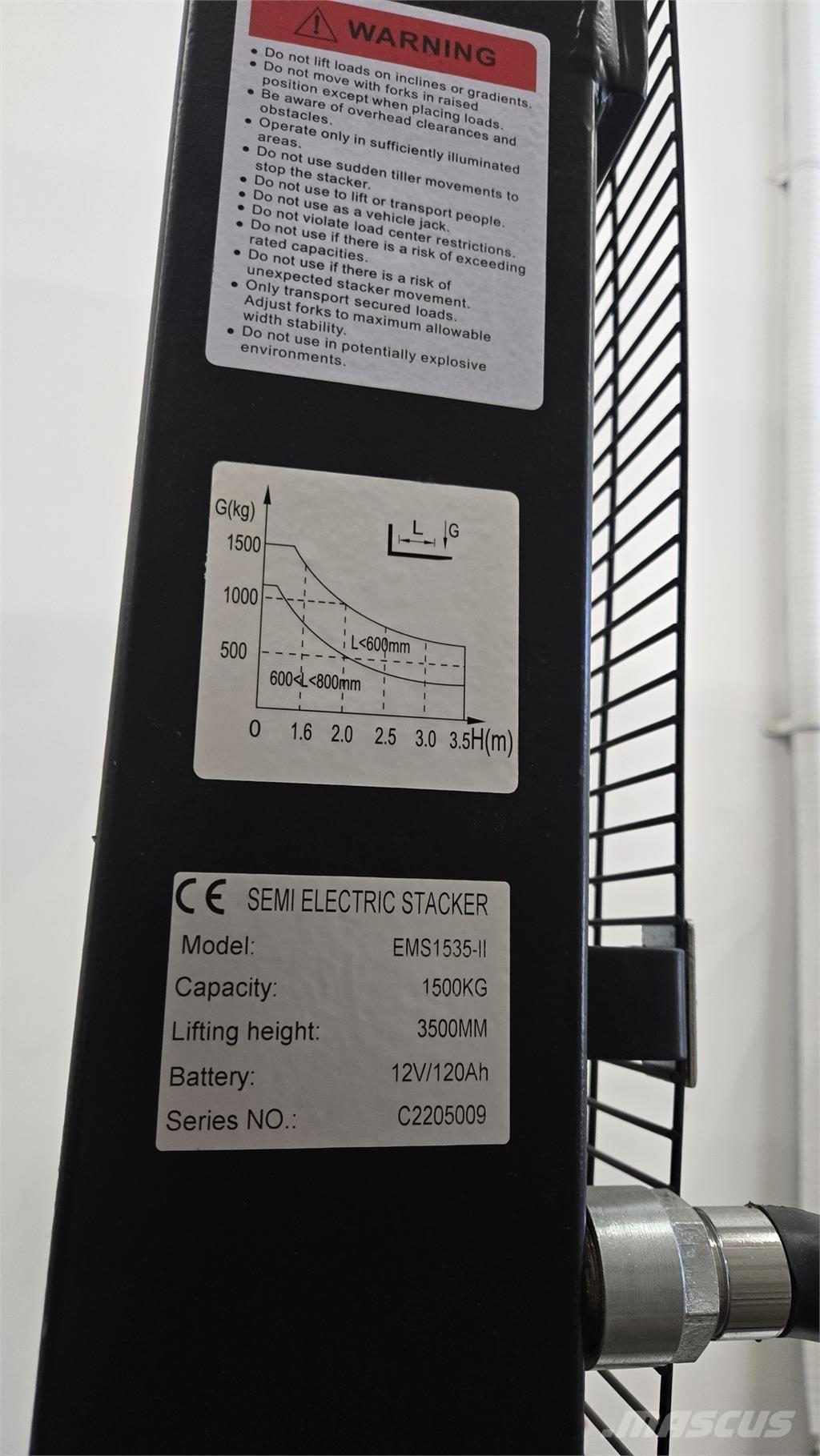  HOC EMS1535-II Anlegg - Annet