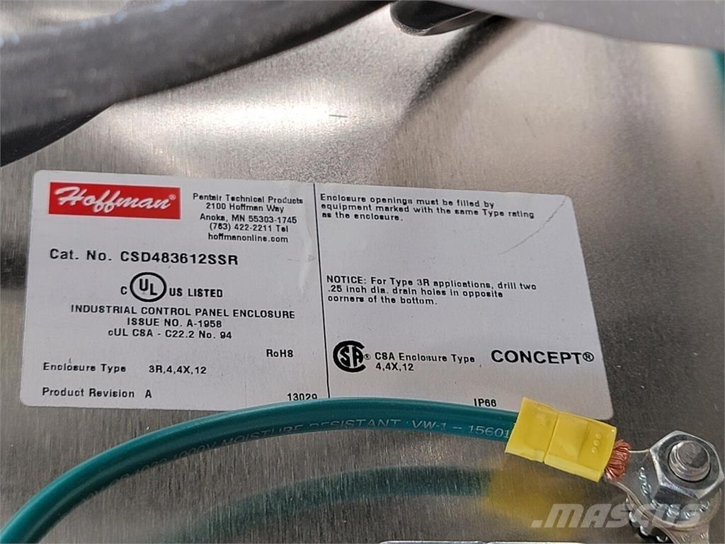 Hoffman CSD483612SSR Anlegg - Annet