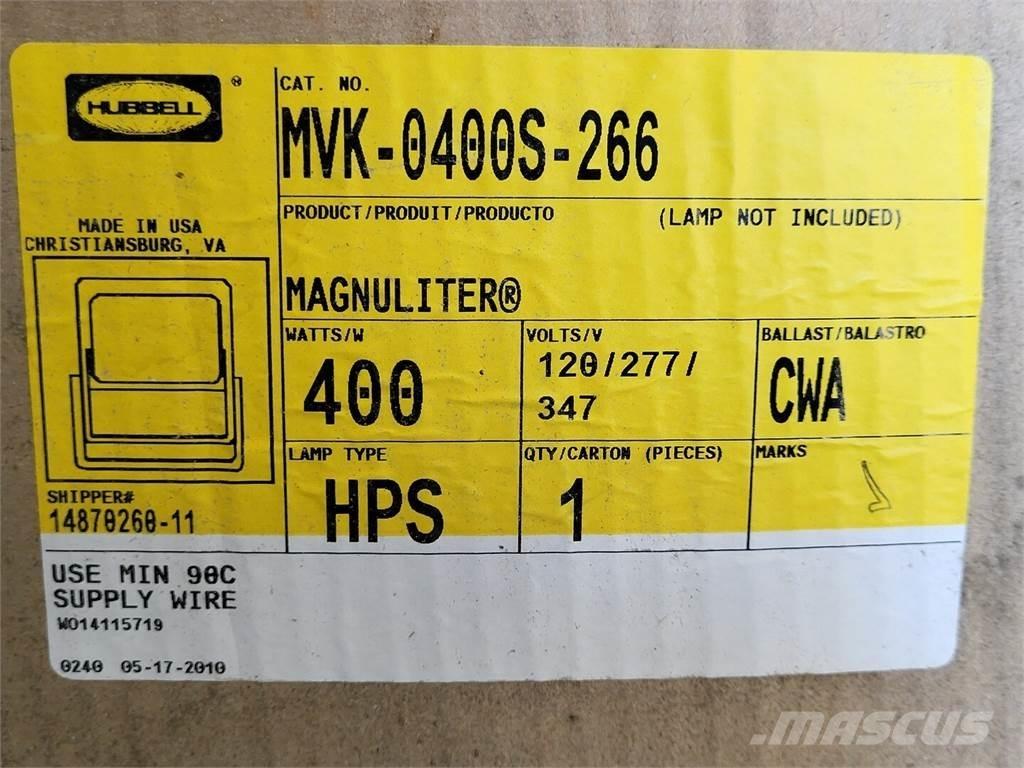  HUBBELL MVK-0400S-266 Andre komponenter