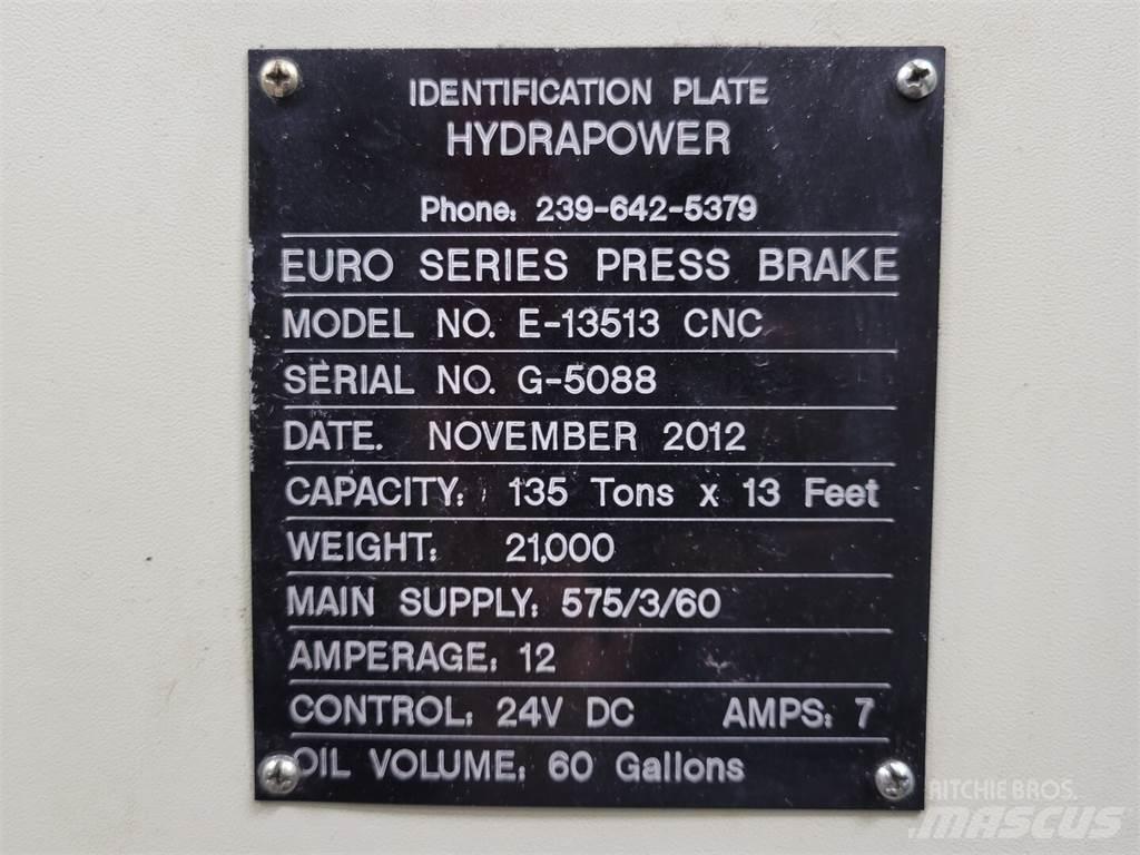 HYDRAPOWER E-13513 Anlegg - Annet