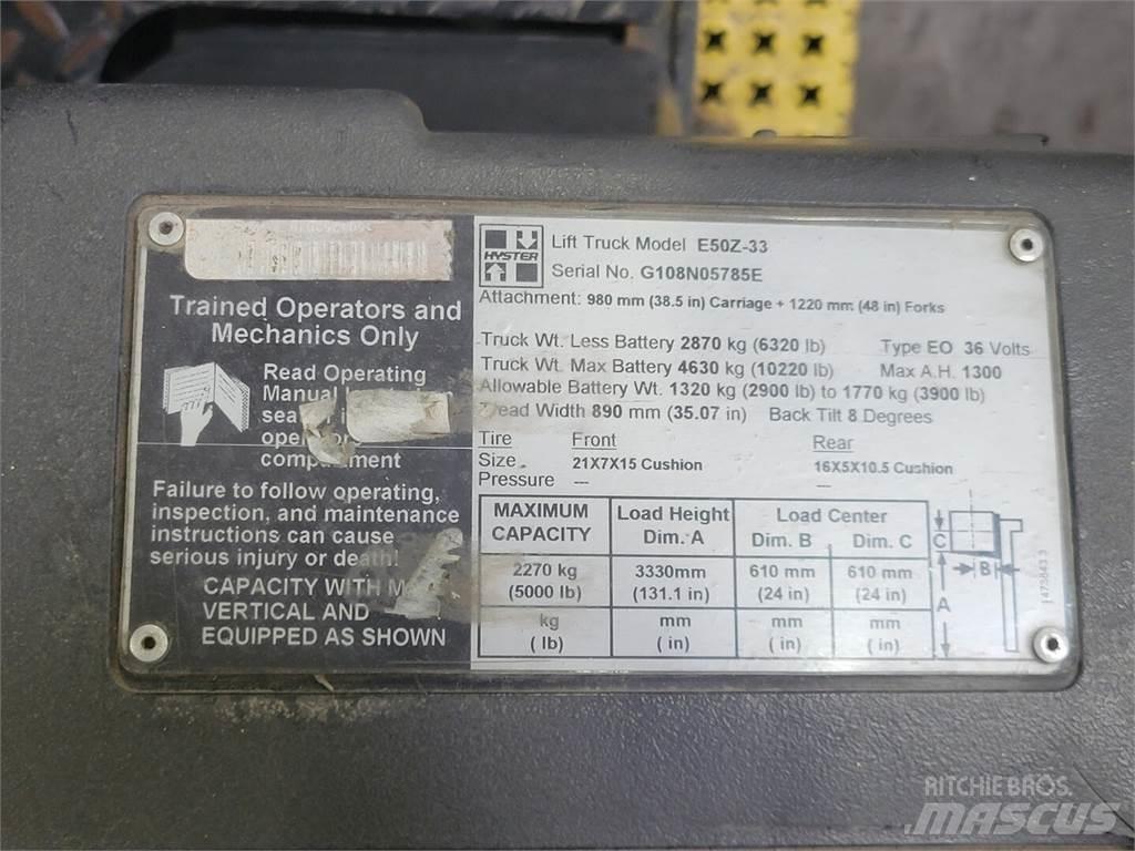 Hyster E50Z-33 Anlegg - Annet