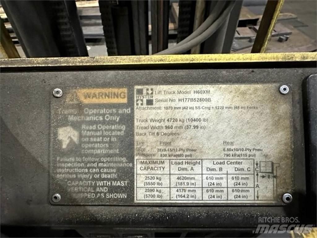 Hyster H60XM Anlegg - Annet