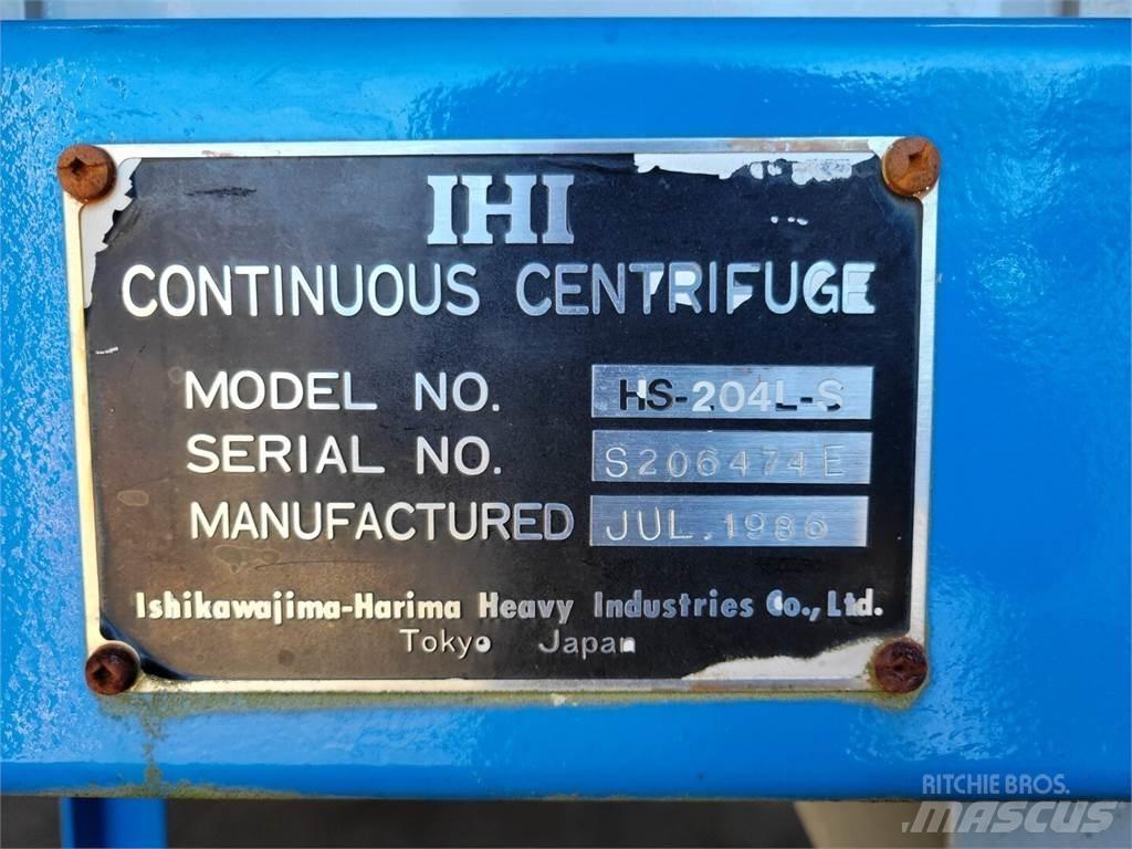 IHI HS-204L-S Borutstyr tilbehør og deler
