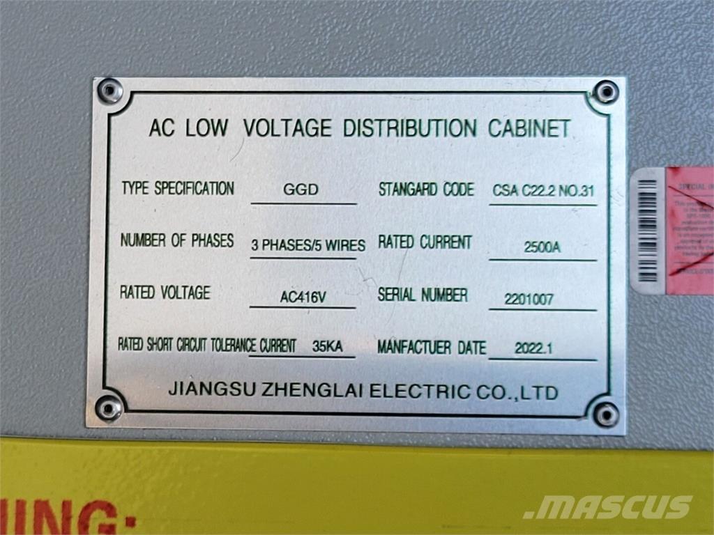  JIANGSU ZHENGLAI GGD Anlegg - Annet