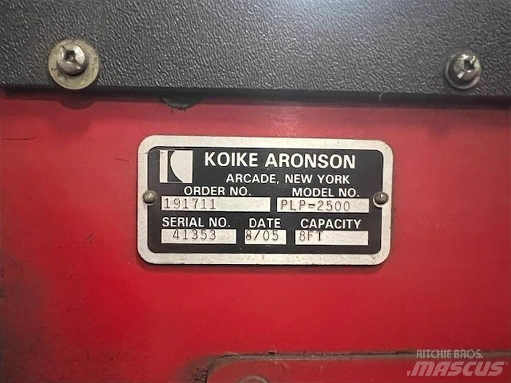  KOIKE PLP-2500 Anlegg - Annet