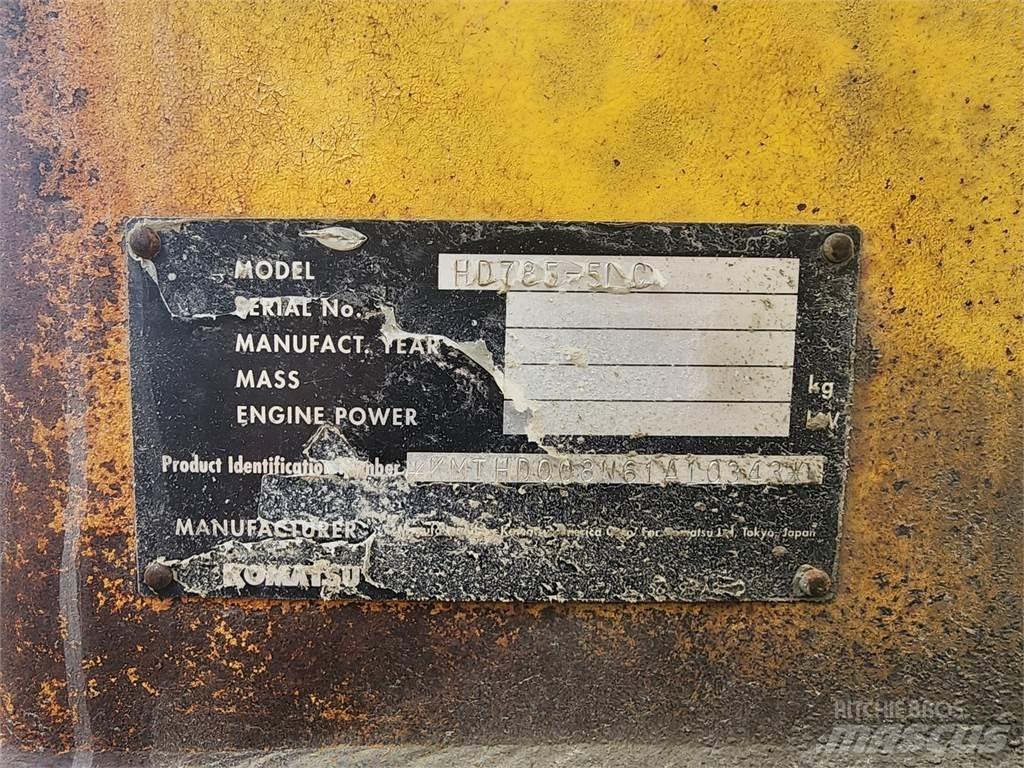 Komatsu  Rammestyrte Dumpere