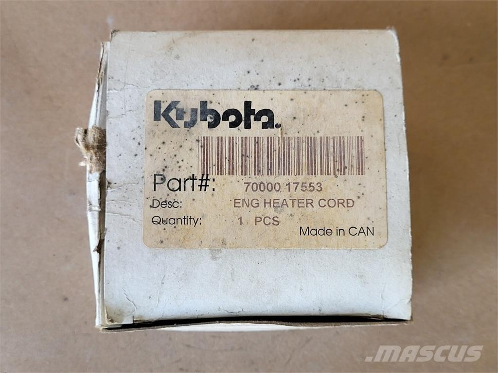 Kubota 70000-17553 Anlegg - Annet