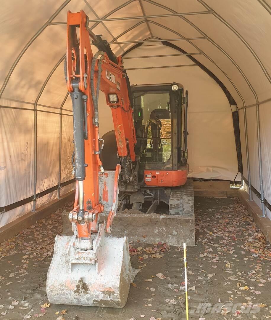 Kubota U55-4 Hjulgravere