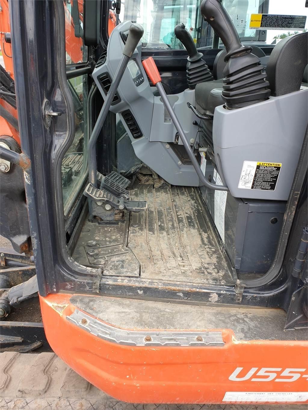 Kubota U55-4 Hjulgravere