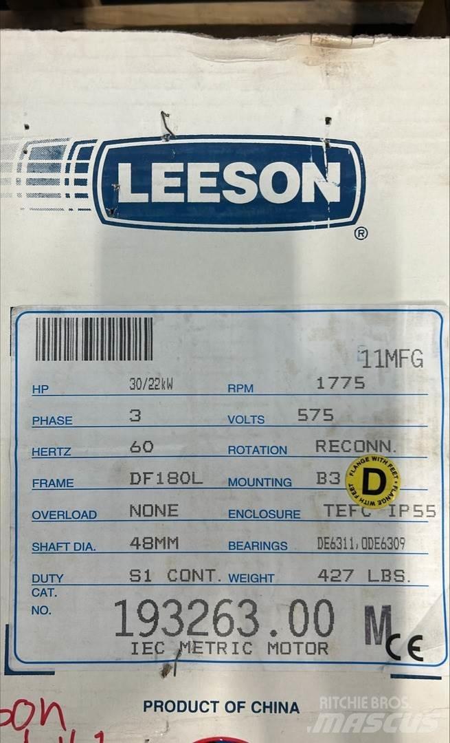  LEESON C180T17FZ10C Industrielle motorer