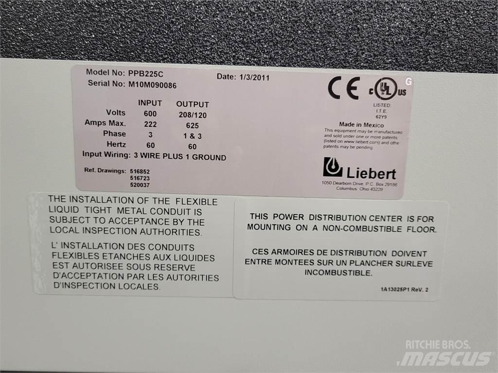  LIEBERT PPB225C Anlegg - Annet