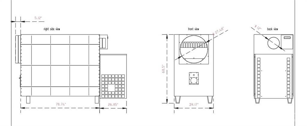  MABRE MGF 330-1125 Varme og tining utstyr