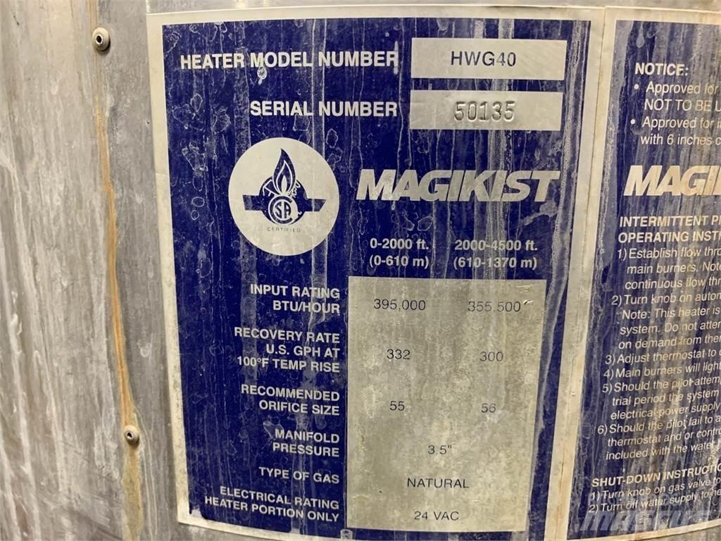  MAGIKIST HWG40 Varme og tining utstyr
